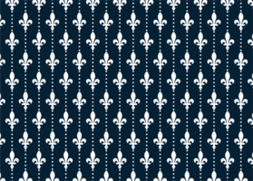 padrão de tecido flor de lis