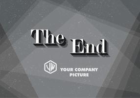 Serif the end title card vector