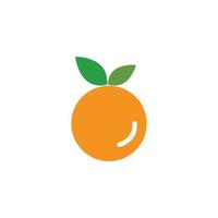 logotipo da fruta laranja vetor