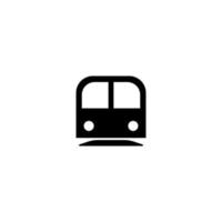 ilustração perfeita de vetor simples ícone do metrô