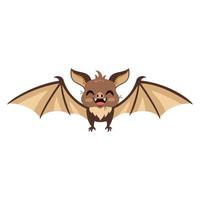 desenho animado de um morcego vetor