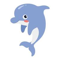desenho de um golfinho vetor