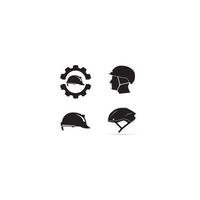 ilustração de ícone de vetor simples de capacete
