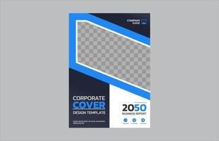 modelo de capa de livro corporativo profissional vetor