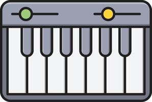 ilustração vetorial de piano em ícones de símbolos.vector de qualidade background.premium para conceito e design gráfico. vetor
