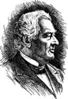 Millard Fillmore, ilustração vintage vetor