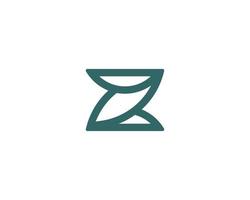 modelo de vetor de design de logotipo z