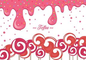 Fundo de Toffee Cor-de-rosa