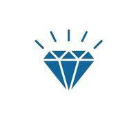 modelo de logotipo de diamante vetor