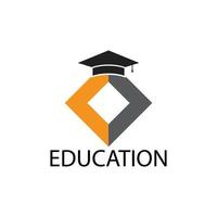 vetor de logotipo de educação