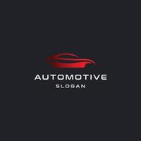 modelo de design plano de ícone de logotipo de carro automotivo vetor