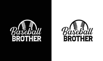design de camiseta de citação de beisebol, tipografia vetor