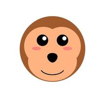 clipart de macaco fofo vetor