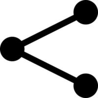 compartilhar o ícone de clipart de rede de conexão de link vetor