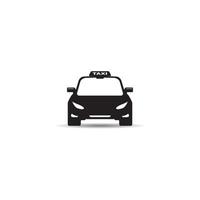 logotipo do ícone de táxi, design vetorial vetor