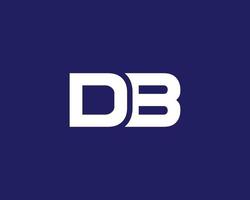 modelo de vetor de design de logotipo db bd
