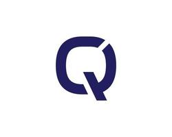 modelo de vetor de design de logotipo cq qc