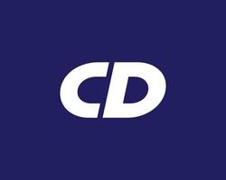 modelo de vetor de design de logotipo cd dc