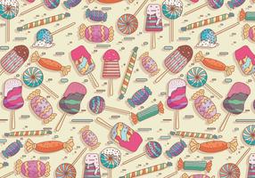Toffee Vector Pattern
