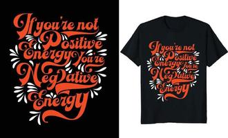 design de camisetas de citações motivacionais vetor