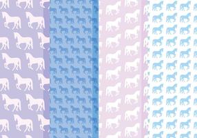 Vector Patterns Cavalos