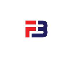 modelo de vetor de design de logotipo fb bf