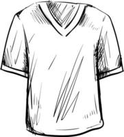 desenho de camiseta, ilustração, vetor em fundo branco.