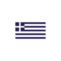 logotipo da bandeira grega vetor