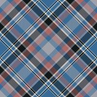 tartan escócia sem costura padrão xadrez vetor. tecido de fundo retrô. textura geométrica quadrada de cor de seleção vintage. vetor