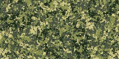 camuflagem de pixel para um uniforme do exército de soldado. design de tecido camuflado moderno. fundo de vetor militar digital.