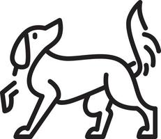 correspondência de logotipo de cachorro para seu veterinário ou petshop vetor