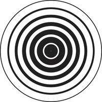 ilustração de logotipo de círculo de meio-tom de cor abstrata em estilo moderno e minimalista vetor