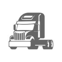 ilustração de design de ícone de logotipo de caminhão vetor