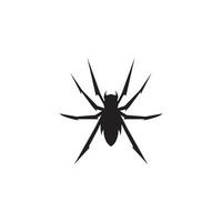 design de vetor de logotipo de ícone de aranha