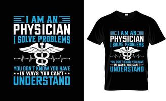 design de camiseta médica, slogan de camiseta médica e design de vestuário, tipografia médica, vetor médico, ilustração médica