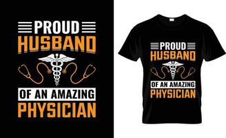 design de camiseta médica, slogan de camiseta médica e design de vestuário, tipografia médica, vetor médico, ilustração médica