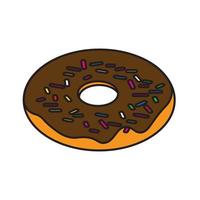 vetor de logotipo donut