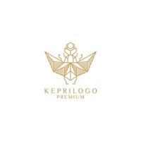 vetor de ícone de design de logotipo kepri
