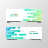 gráfico de vetor de design de banner abstrato. com cor degradê. perfeito para você usar