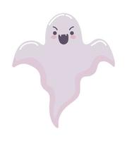 fantasma assustador bonito vetor