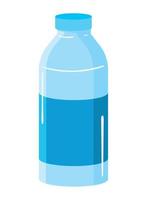 bebida de garrafa de água vetor