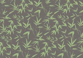 Folhas de bambu Vector Pattern