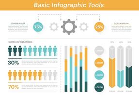 Free Vector Elementos de Infographic