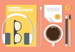 Livre Plano Workstation Elements Vector