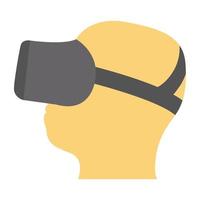 óculos de realidade virtual vetor