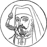 Henry IV, ilustração vintage vetor