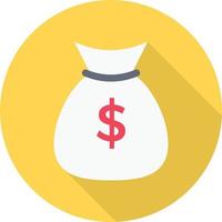 ilustração vetorial de saco de dólar em ícones de símbolos.vector de qualidade background.premium para conceito e design gráfico. vetor