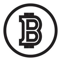 vetor de logotipo bitcoin