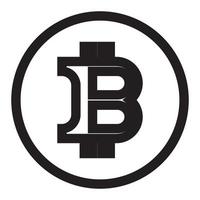 vetor de logotipo bitcoin