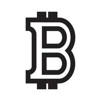 vetor de logotipo bitcoin